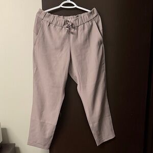 lululemon athletica Women's light  greyish Straight Leg Pants